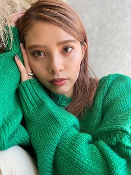 スリーバイベルベット(THREE...by velvet) メープルベージュ