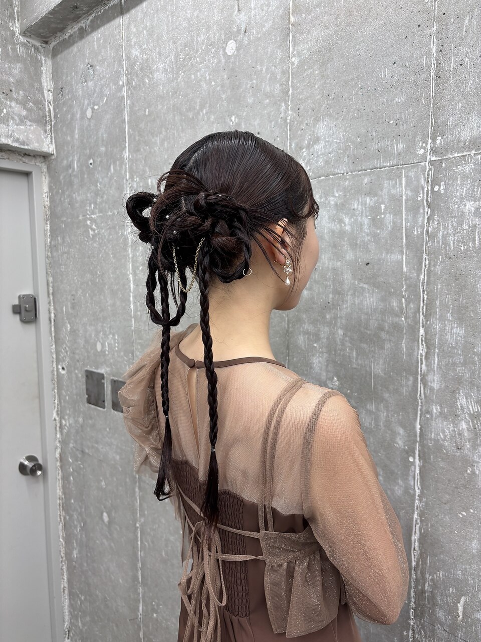 ロングヘアカチモリヘアセット：L263860806｜オーン 渋谷(OOn)のヘア