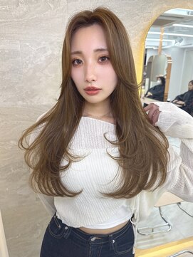 ロンドアヴァントゥス 池袋(Lond aventus) オリーブグレー/ボブ/顔周り/小顔/レイヤー/髪質改善/縮毛矯正