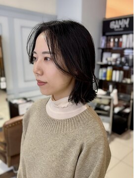 バム 名古屋栄店(BAMM) ヘアドネーションで外ハネボブ【坂根】