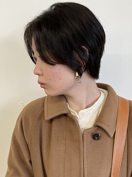 モリオフロムロンドン 松戸店(Morio from London) 【メンズ 松戸 岩口】刈り上げ無し耳かけハンサムショート