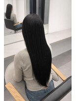 トリッカ シブヤ(TRICCA SHIBUYA)&nbsp;羽エクステ/艶髪/ブルーブラック