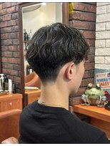 ヘアメイク フレンシア(hair make flencia)&nbsp;波巻きパーマ風のスパイラルマッシュ【187スタイル】