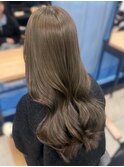 大人気！オリーブベージュカラーレイヤーカット◯伊藤