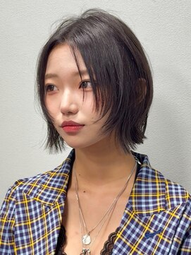 ヨリ ルトロワ 札幌大通(yori Le_trois) 前髪イメチェンピンクベージュクールショートレイヤーカット
