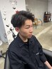 【メンズ人気No.1】カット+眉カット+ヘッドスパ (10分)¥8800→7500