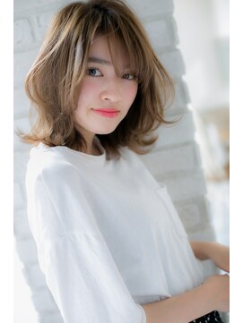 カノン(canon) 【canon 下北沢】伸ばしかけでもOK♪上品なレイヤーミディ