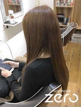 ヘアメイクゼロ 坂戸駅前店(hairmake zero) アデイクシーカラー グレートパージュ【hairmake zero坂戸店】