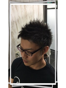 ヘアーサロンタシカ(Hair saron Tasica.) アップバングツーブロックヘア