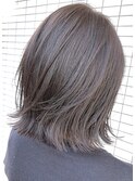切りっぱなし大人ボブ×パールラベンダー [alia橋本/橋本駅]