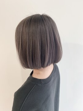 ライリー(riley) rileyグレージュ×ボブ