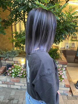 ファーレンピュアスウィート(fahren-pure-suite) バレイヤージュ×ラベンダーカラー