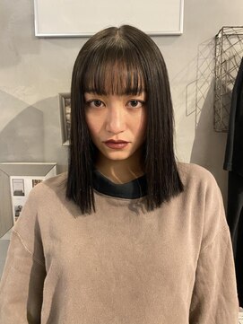 ジーナ(XENA) lob hair