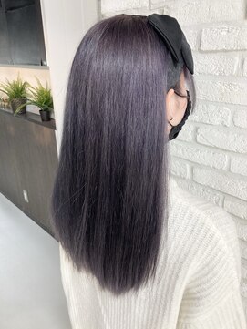 ヘアバイプルーヴ(Hair by PROVE) パープルグレー