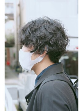 エン(en.) メンズミディアムパーマ