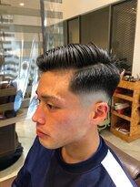 ノイセル(Noisyle) サイドグラデーションスキンフェードbarberスタイル西海岸