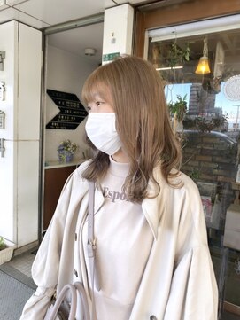 ボン マール ヘアー(Bon Male hair) 【ミルクティーグレージュ】