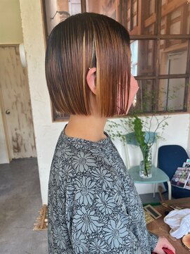 ハコ(haco.) デザインカラーボブ