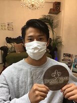 ブエナビスタ ラグジュリアスヘア(Buena Vista luxurious hair) サイドパートスタイル