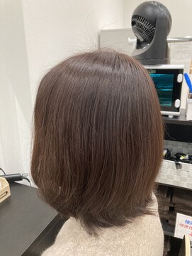 ビーズカラーイオン 酒田南店 うる艶オーガニックカラー全体染め