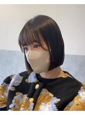 【ラボヌールヘアー・佐野】収まるぷつっとボブ♪