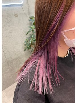 スタイル スマート サロン(STYLE smart salon) 【Style藤沢】ピンクパープルインナーカラー
