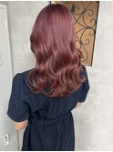 波巻き/ピンクベージュ
