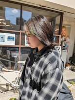 ヒカリス 東三国(HIKARIS) 笑顔溢れる/外ハネボブ/ポイントカラー/ダブルカラー