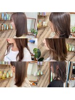 ビーチ(Beach)&nbsp;顔周りレイヤースタイル