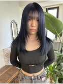 深めのネイビーカラー