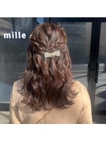 ミル(1001 mille)&nbsp;成人式ヘアセット/結婚式ヘアセット/結婚式お呼ばれ