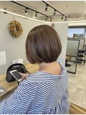 ショートボブスタイル【三國麗奈】