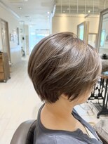 シャイン ヘア ブレンド 二子玉川(Shine hair blend) 白髪ぼかしハイライト×柔らかグレージュ