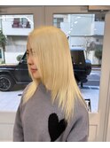 レイヤー×抜きっぱなしブロンド