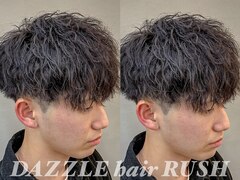 10代20代のメンズ美容室　DAZZLE hair RUSH