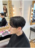 センターパート×ニュアンスパーマ☆