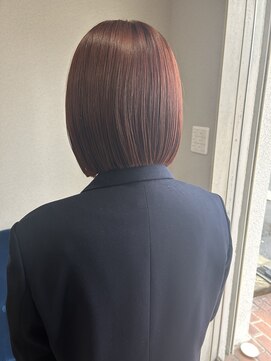 ディーバ(diva) ベリーピンク×顎下ボブ