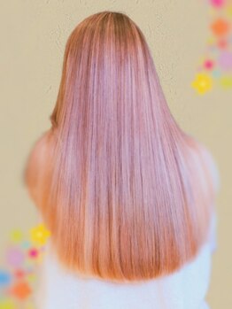 ミニーヘアアート(Minniehaira-to)の写真/“ブリーチなしで透明感”のある外国人風カラーが叶う☆ダメージレスで艶感のある綺麗な仕上がり♪