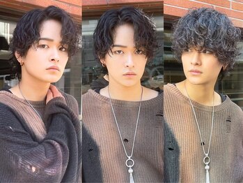 kearny -men's perm & men's cut- 上野【カーニー メンズパーマ &メンズカット】