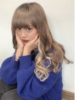 ガルボ ヘアー(garbo hair) プルエクステ 10代 20代 インナーカラー エクステ ミルクティー