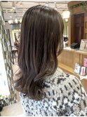 白髪ぼかしハイライト/ショコラブラウン