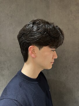 ニコ トウキョウ ヨコハマ(nico) センターパート/ニュアンスパーマ/メンズパーマ/カルマパーマ