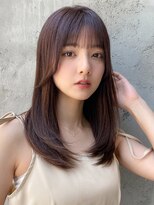エトラ 渋谷店(etora)&nbsp;小顔 美髪 レイヤーカット イメチェン ワイドバング"