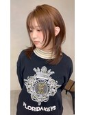 仙台ハッシュカットウルフカットレイヤー韓国風シャギー