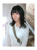 ノラ シブヤ(NORA)&nbsp;ハッシュカットレイヤーカットウルフカットミディアムレイヤー