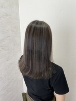 シエル 立川店(CIEL) コントラストハイライト×シルバーベージュ【CIEL×maki】