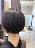 ハンサムショート/ショートボブ/切りっぱなし/博多駅