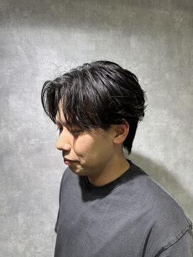 曲がる縮毛矯正専門店 バイ レイズ 名駅(曲がる縮毛矯正専門店 by RAYS) 曲がる縮毛矯正ニュアンスセンターパート