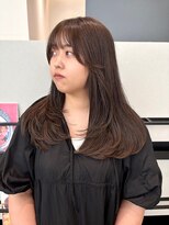 ケーツー あべのキューズモ－ル店(K-two)&nbsp;レイヤーカット×マロンブラウンカラー