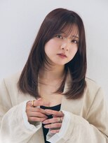 エトル バイ コムマティス 恵比寿駅前店(etre by comme Matisse)&nbsp;小顔カット×透明感カラー[恵比寿駅/髪質改善/オリーブグレー]